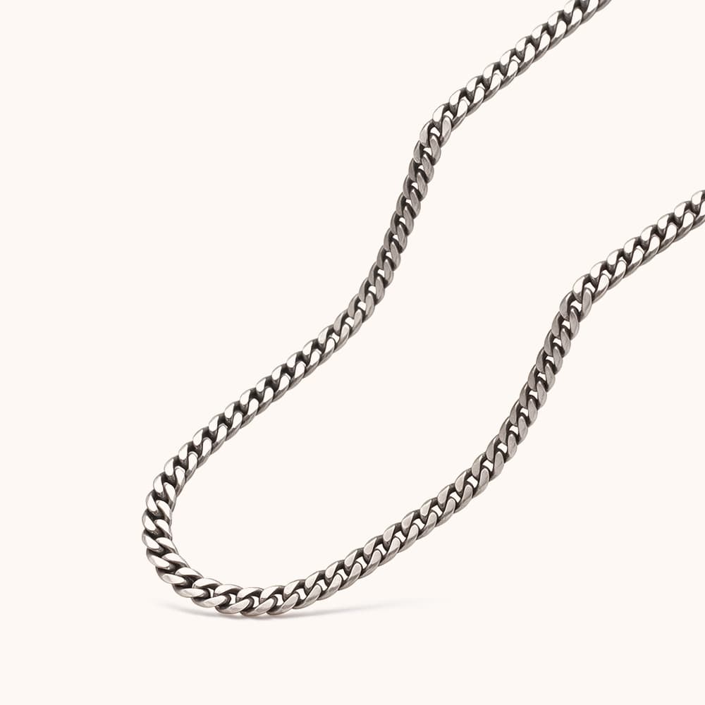 Classic 925 Sterling Silver Curb Chain